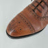 Lloyd Footwear  2827/ER02 Brown Burnish セミブローグ メダリオン ストレートチップ ドレスシューズ メンズ  UK:7 E